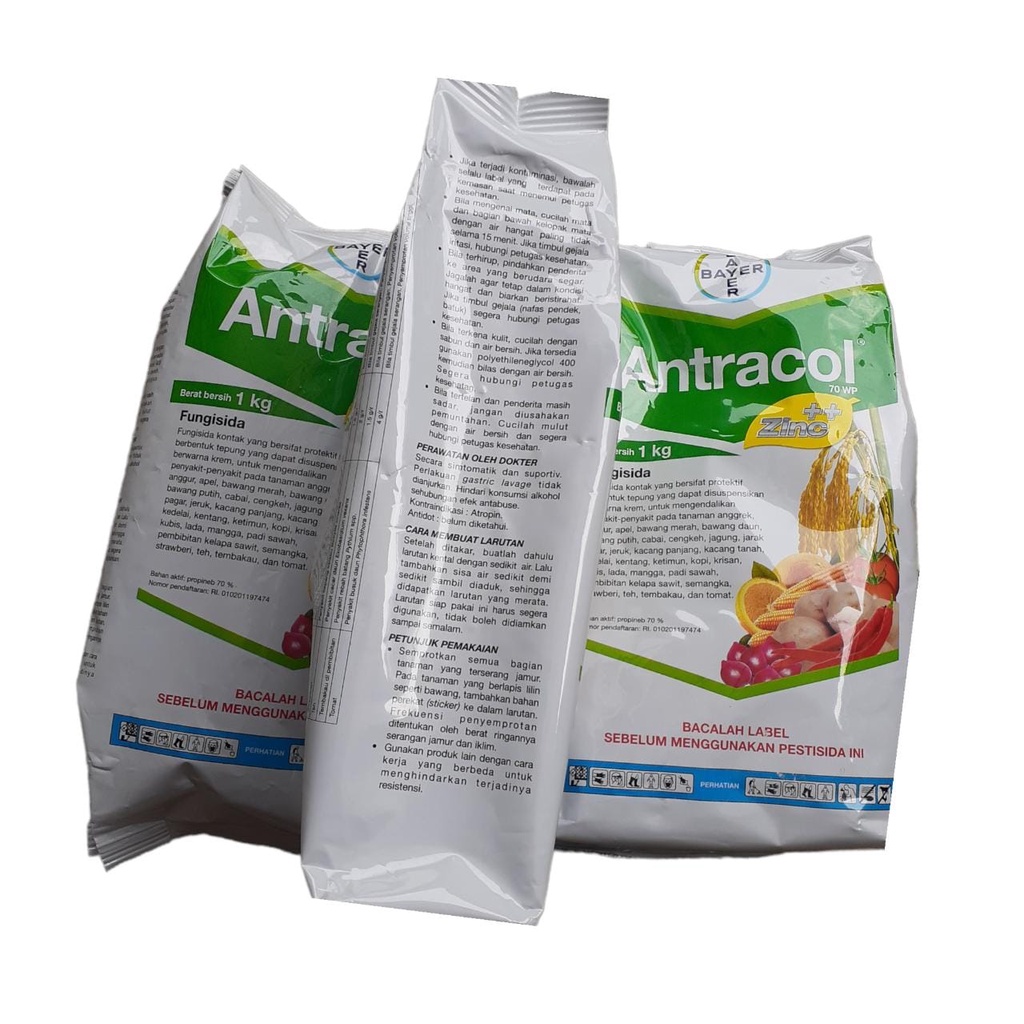 Fungisida Antracol 70wp Ukuran 1 Kg