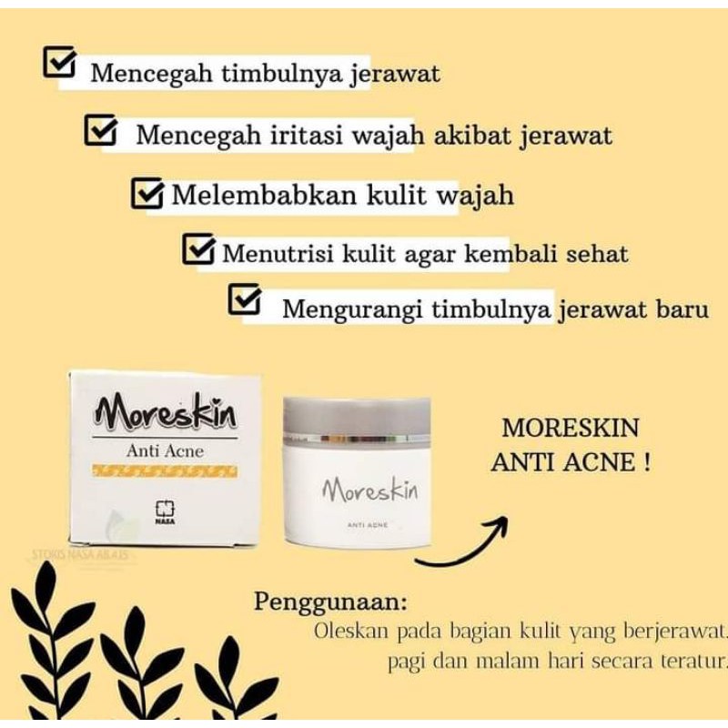 MORESKIN ANTI ACNE