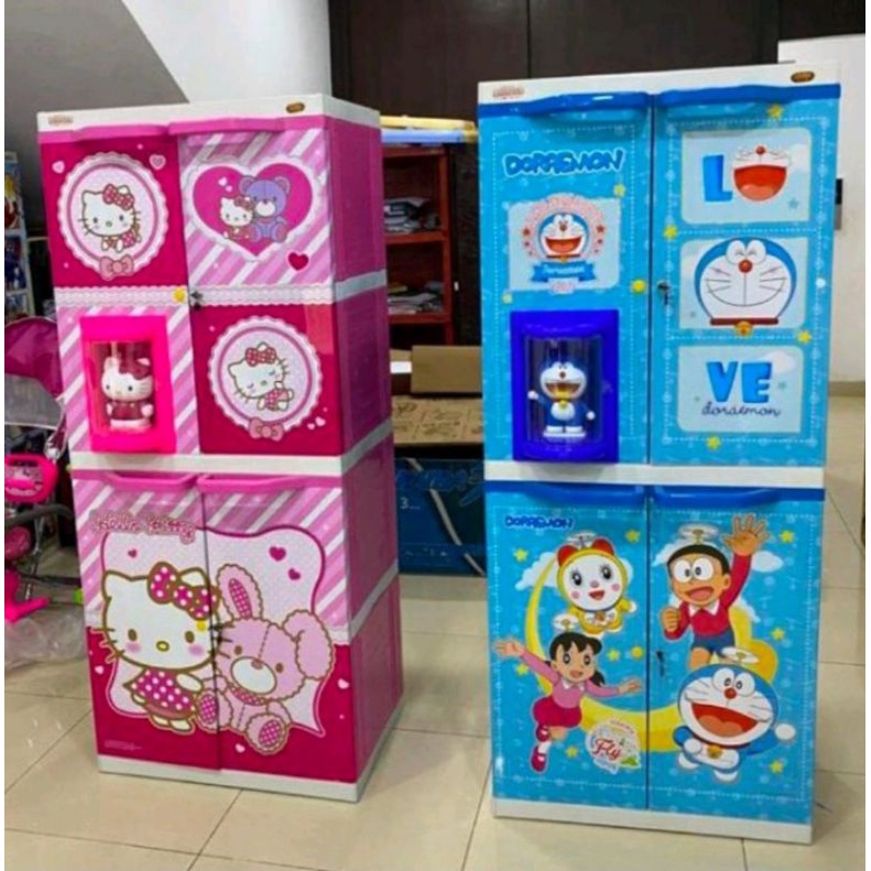 LEMARI PLASTIK NAIBA DOLL PREMIUM 9284