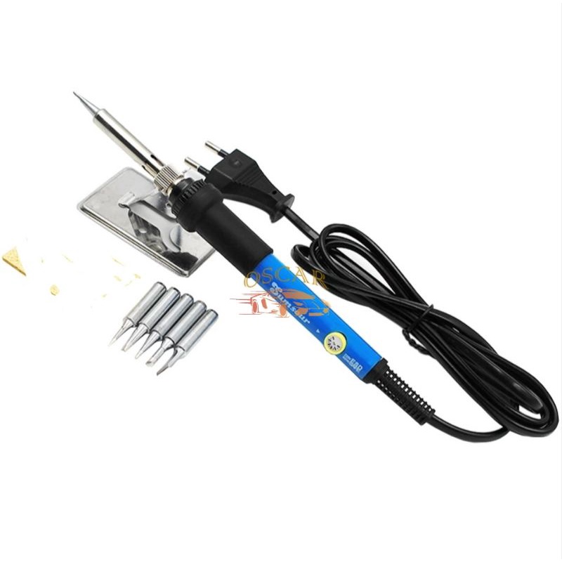 Solder Listrik 60 Watt Murah Paket Penyedot Penghisap Timah Set Kit Lengkap Komplit Station 220v