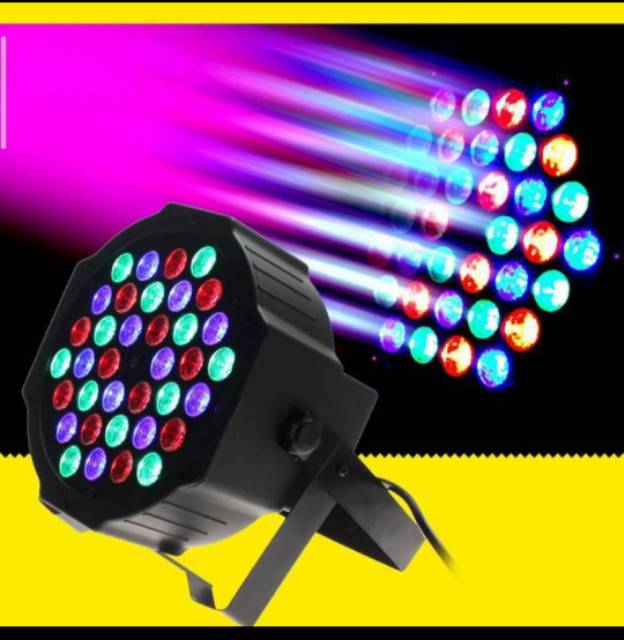 Lampu Par 36 LED / Sorot / Disco / panggung  warna warni