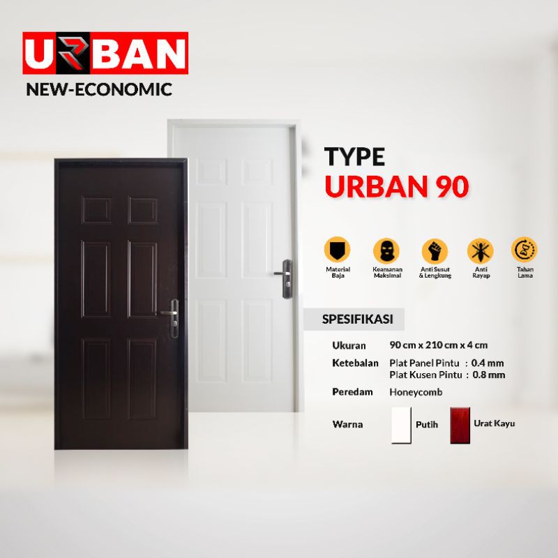 Pintu Baja JBS FORTRESS URBAN 90