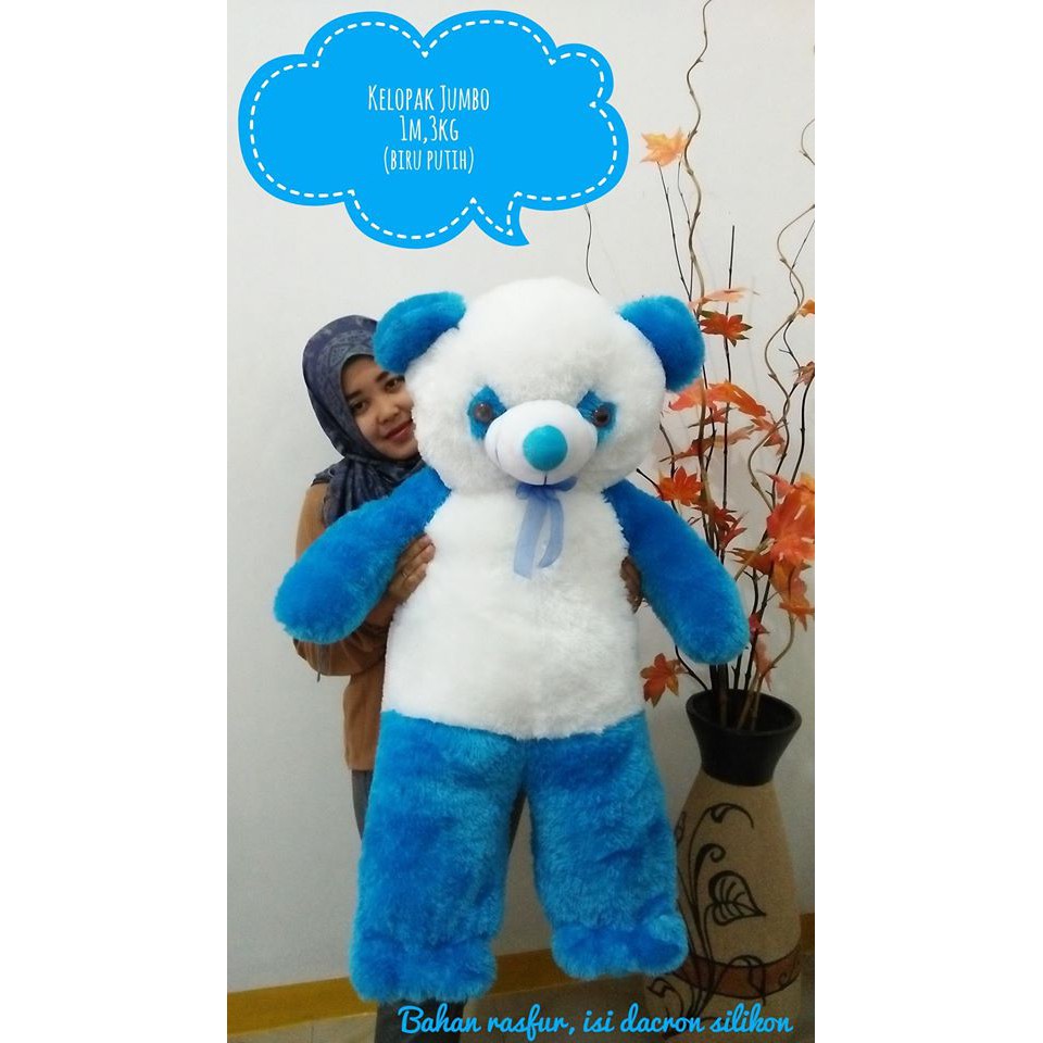  Boneka  Beruang  Kecil Warna  Biru  boneka  baru