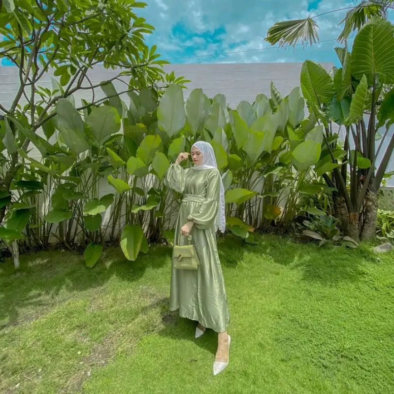 RARA DRESS PREMIUM| BRIDESMAID GAMIS SATIN BUSUI