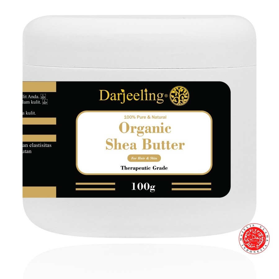 Image of Darjeeling Organic Unrefined Shea Butter 100g #0