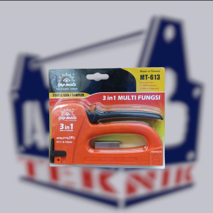 

Staples gun staples jok cap mata / eye brand MT-613 murah meriah