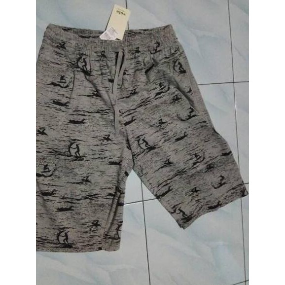 Terbaru - Celana pendek cole kolor bahan katun original