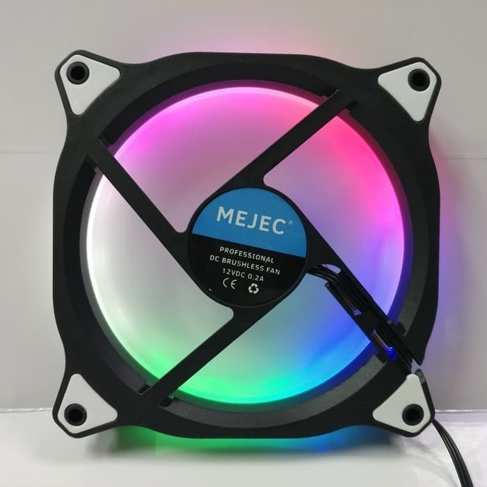 Fan Case RGB MEJEC ILLUSION L-02 RGBW Fan Casing 12cm