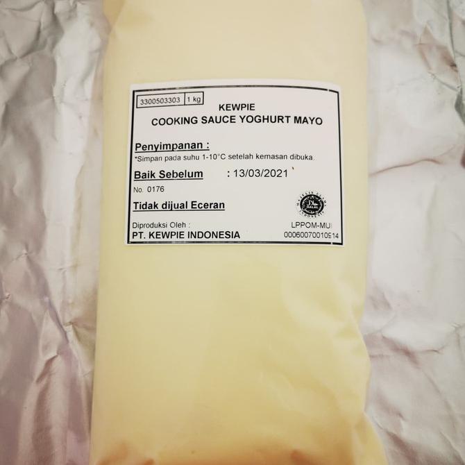 

[[BISA COD]] Kewpie Cooking Sauce Yoghurt Mayo 1 kg mayonaise yogurt untuk salad