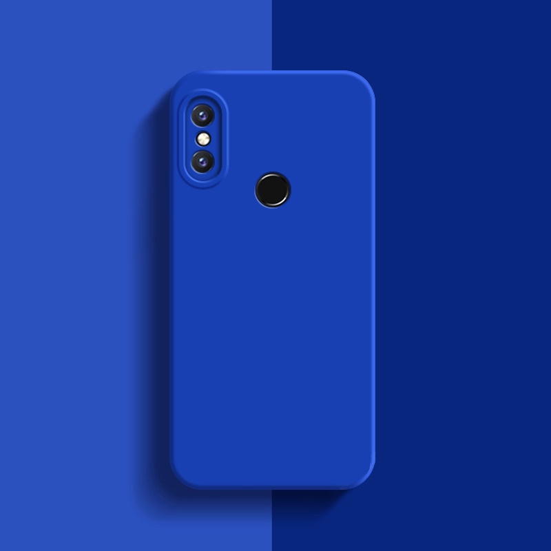 SILIKON CAIR ASLI RESMI CASE XIAOMI REDMI NOTE 9 8 7 5 PRO MAX 9S COVER TAHAN GUNCANGAN SOFTCASE CASING