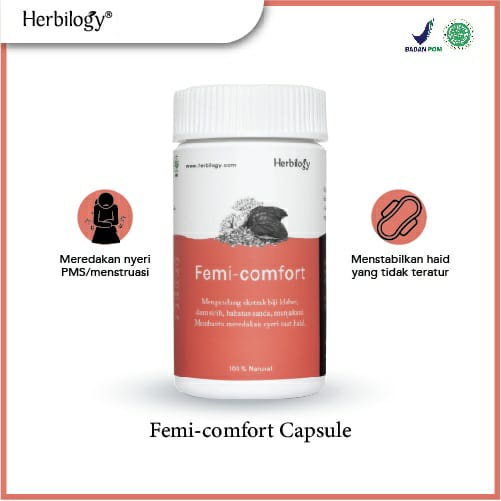 Herbilogy Femi Comfort - Haid 60 kapsul