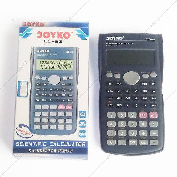 

Unik Kalkulator Ilmiah - Scientific Calculator Joyko CC-23 Berkualitas
