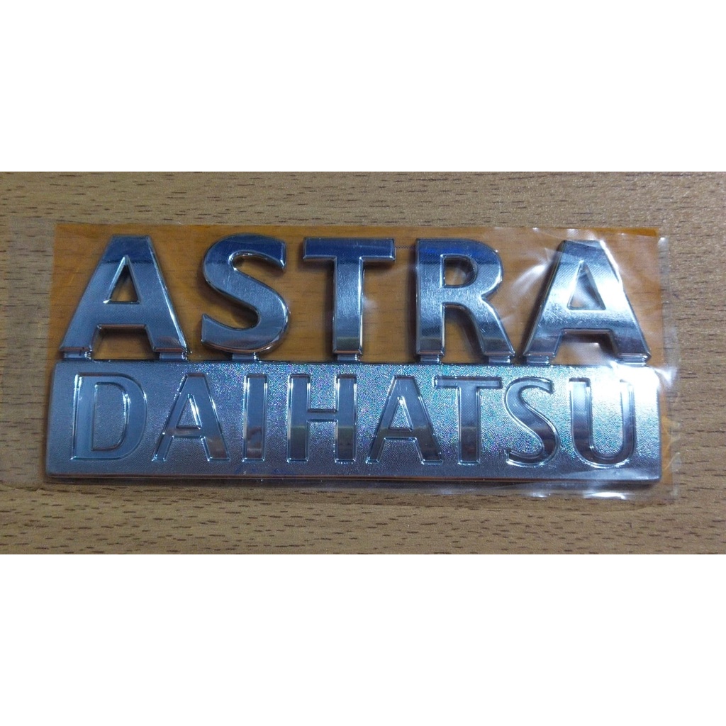 Emblem Logo Tulisan Astra Daihatsu Ori