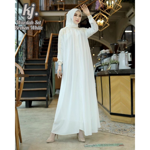 ARUMI SET DENGAN JILBAB / BAJU LEBARAN SET DENGAN JILBAB / GAMIS LEBARAN MODEL TERBARU