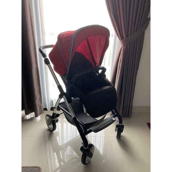 Silver cross wayfarer dengan bassinet