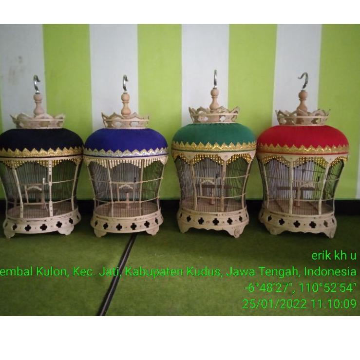 Penjualan Terbanyak.. KRODONG BURUNG SANGKAR PERKUTUT(KUBAH)