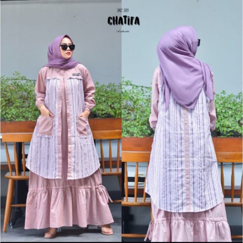 SET MAXI DRESS  CHATIFA