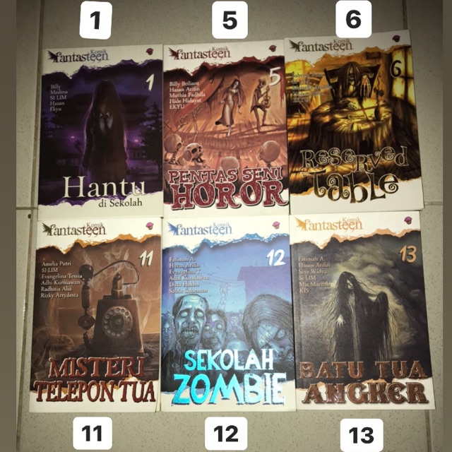OBRAL KOMIK FANTASTEEN 45RB DAPAT 5