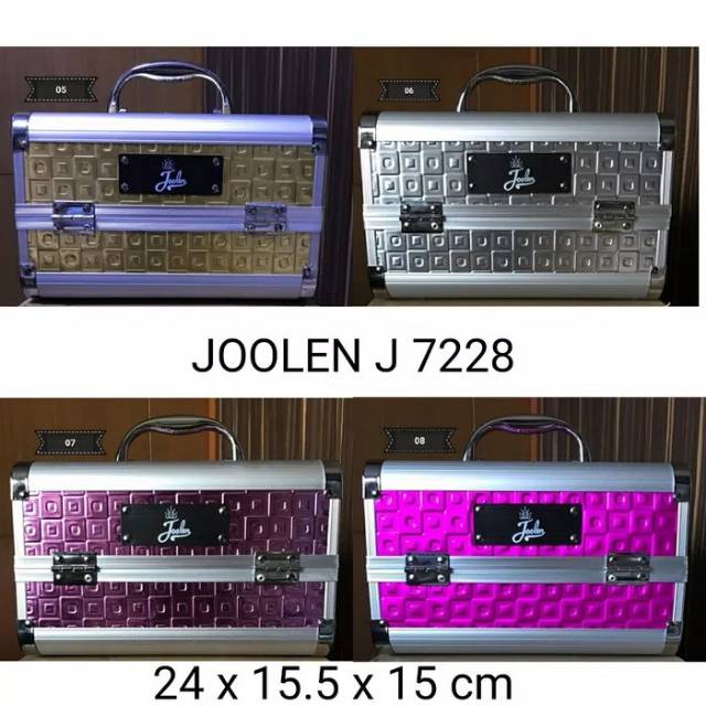 beauty case joolen tas makeup kotak kosmetik