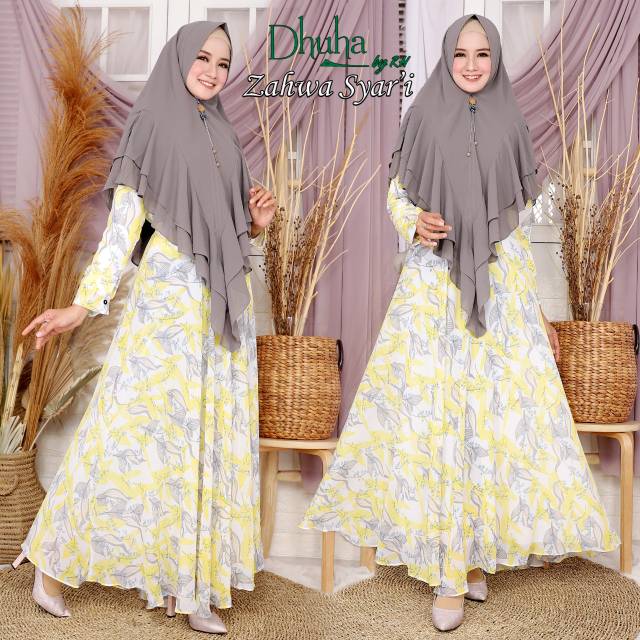 GAMIS ZAHWA DHUHA by RH GAMIS CANTIK