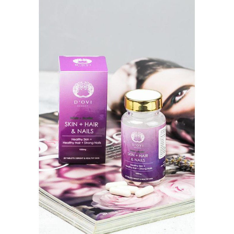 PILL WHITE BOOSTER D'OVI BEAUTY OVISKIN