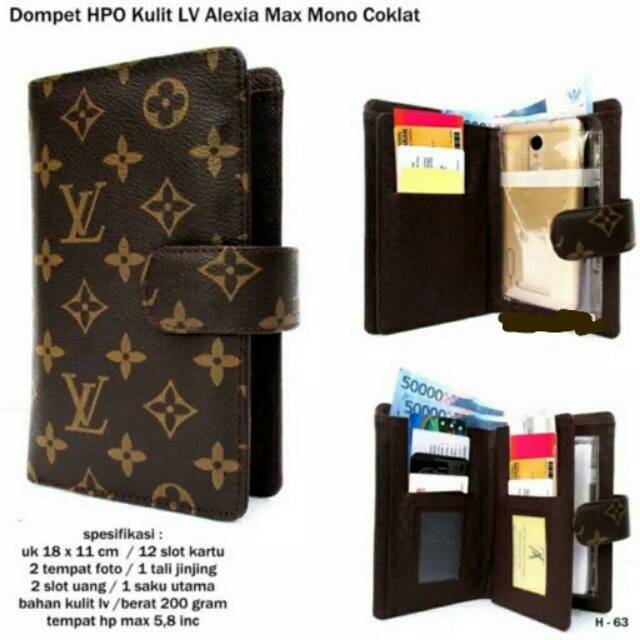 Fashion Wanita DOMPET LV DOMPET HP IMPORT DOMPET KARTU DOMPET LIPAT