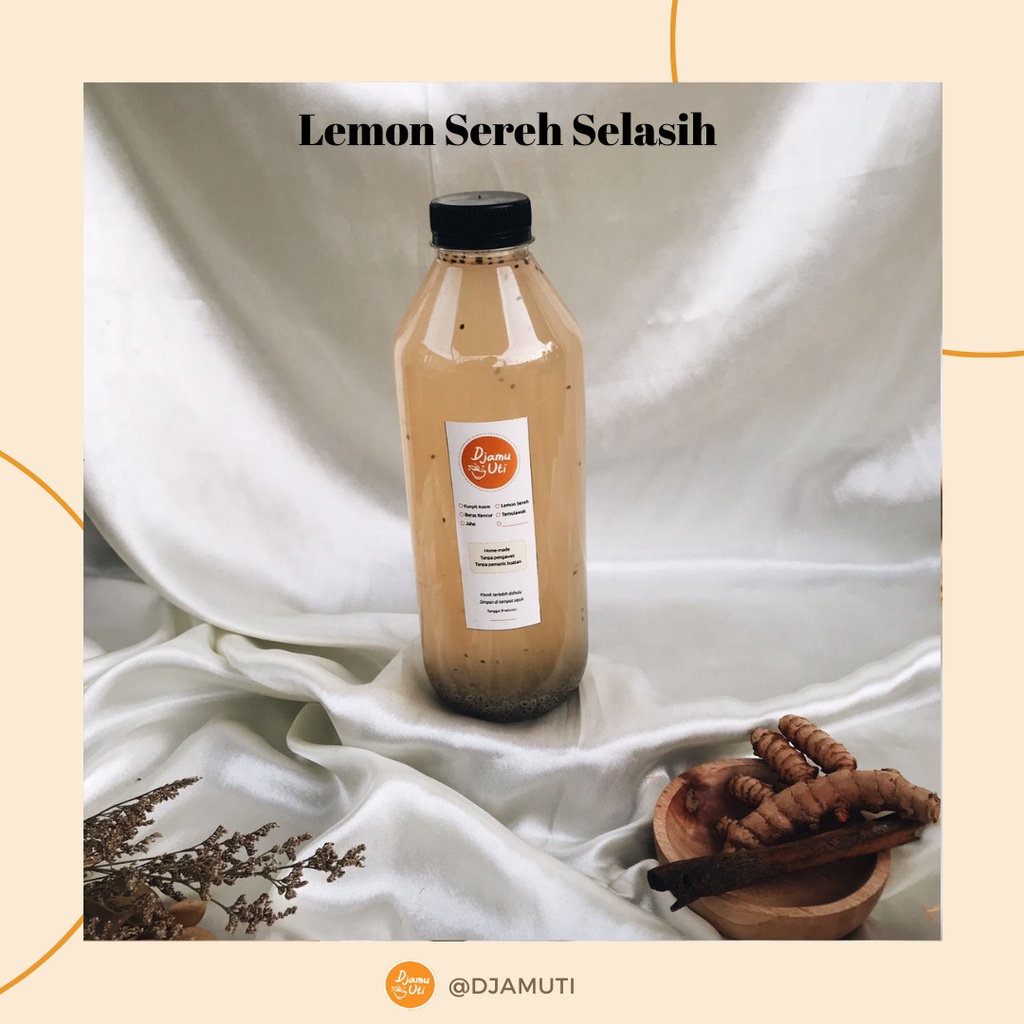 

Jamu Lemon Sereh 100% Alami Tanpa Pengawet - Lemon Sereh 1L - 1 l