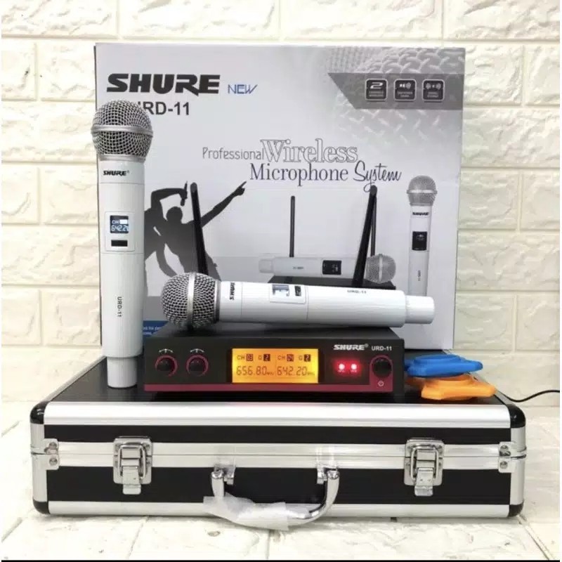 mic wireless shure URD-11 suara mic bagus