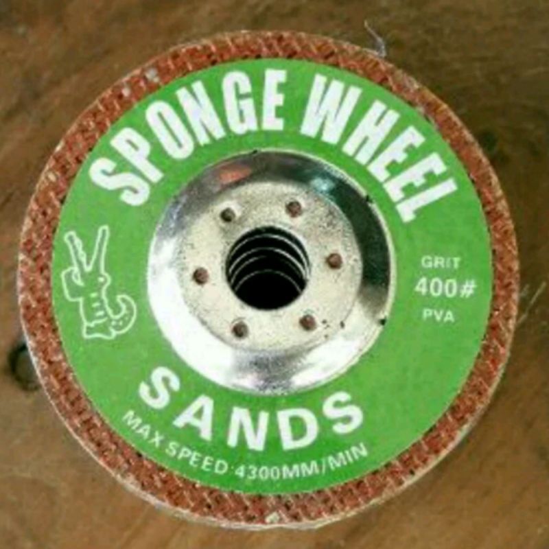 sponge grinding wheel GC 400 PVA batu gerinda poles granit, marmer dan kaca mata gerinda poles / amp