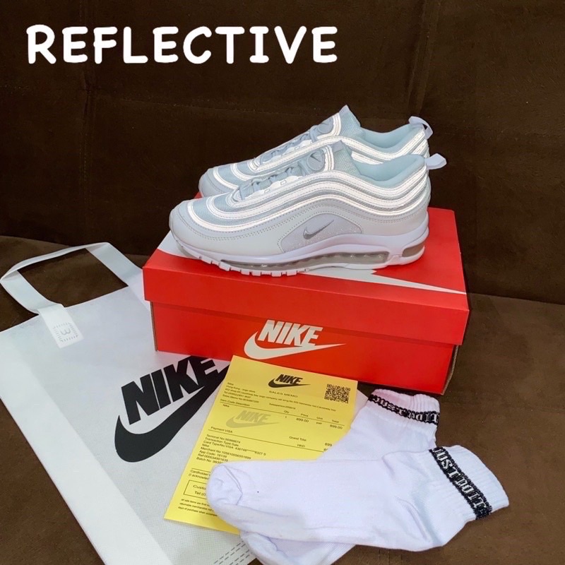 Sepatu Armax Ar Max 97 Full All Triple Black White Silver Bullet Undefeated Rust Pink Hitam Putih-6