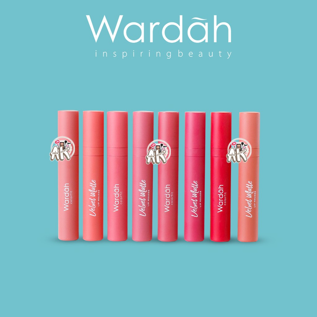 WARDAH VELVET MATTE LIP MOUSSE