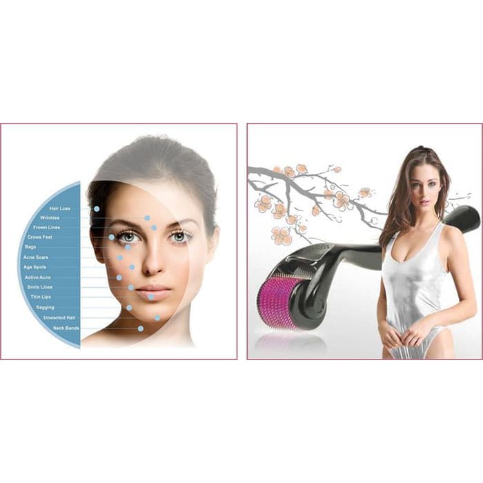 DERMAROLLER 0.5 mm / DERMA ROLLER MICRO NEEDLE SKIN