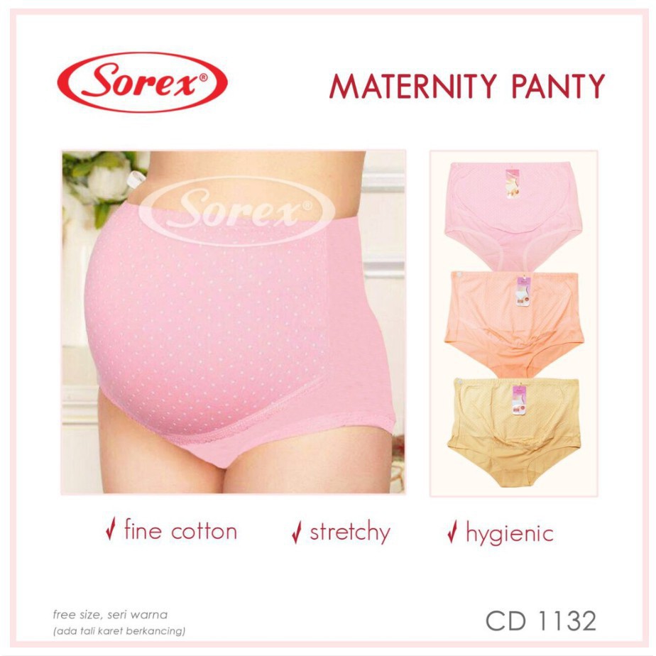 Sorex CD Hamil 1132 Ukuran Maxi Untuk Masa Hamil 3 - 9 Bulan dengan Bahan Katun Tebal dan Lentur