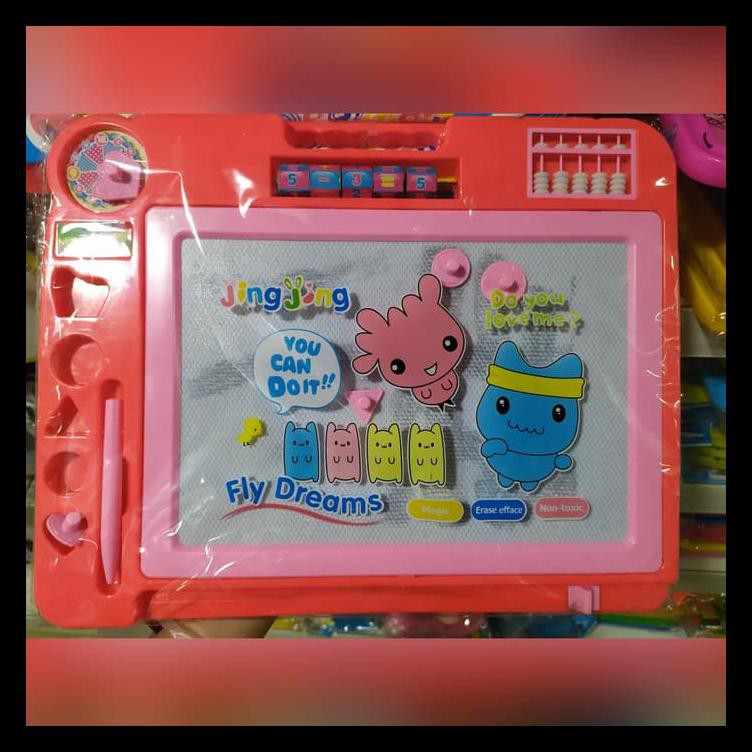 

Papan Tulis Anak Magnet Besar Board Drawing Panjang 40 Cm Terbaik