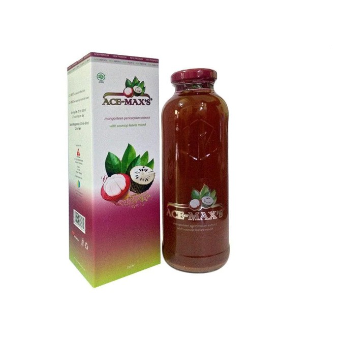 Ace Max S Ekstrak Kulit Buah Manggis Ekstrak Daun Sirsak Shopee Indonesia