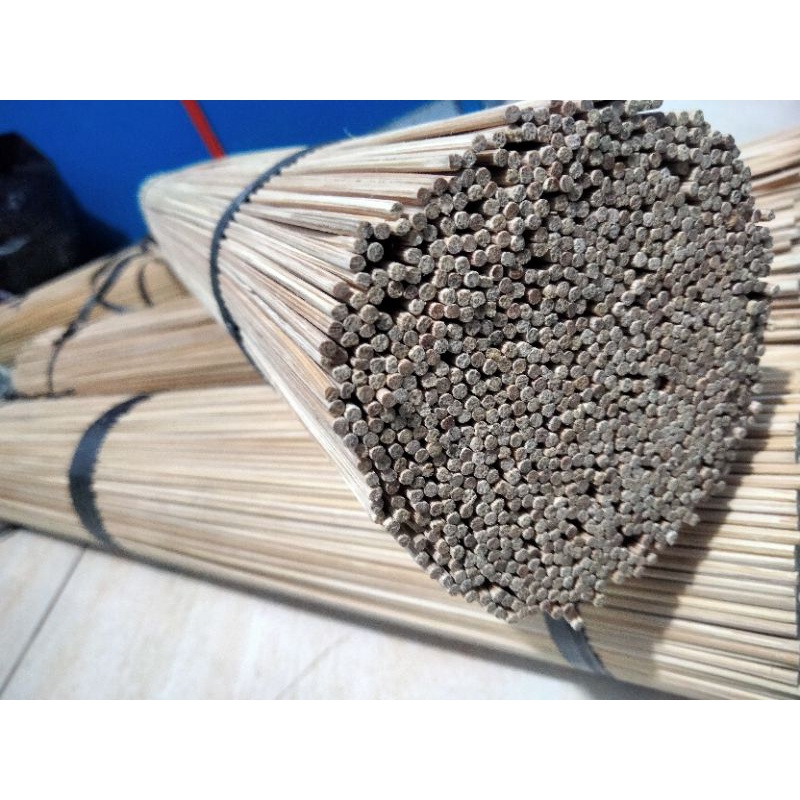 Jeruji sangkar burung murai 3mm panjang 100cm Ros tengah/jeruji bambu sangkar burung murai 100pcs