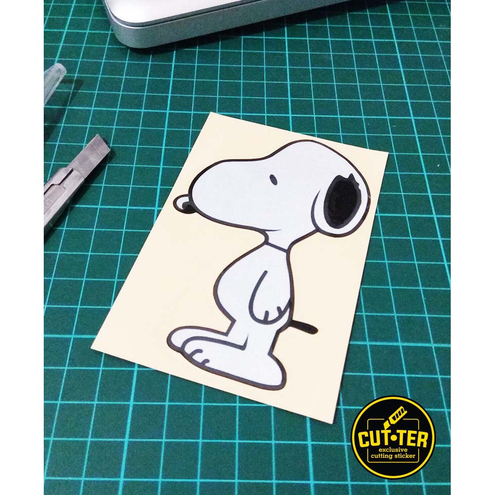 

cutting sticker SNOOPY #1