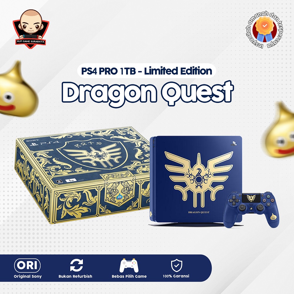 PS4 PRO 1 TB LIMITED EDITION - DRAGON QUEST