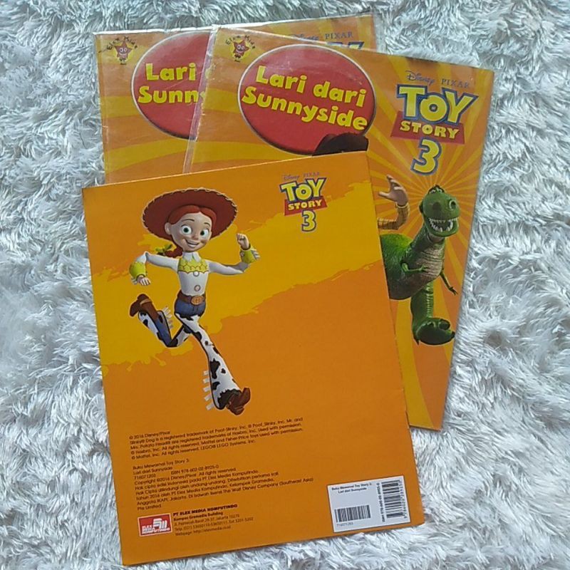 Buku Aktivitas - Disney Toy Story 3 - Lari dari Sunnyside