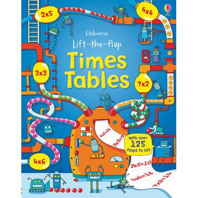 Lift the Flap Times Tables Book (Usborne Lift-the-Flap-Books) Hardcover