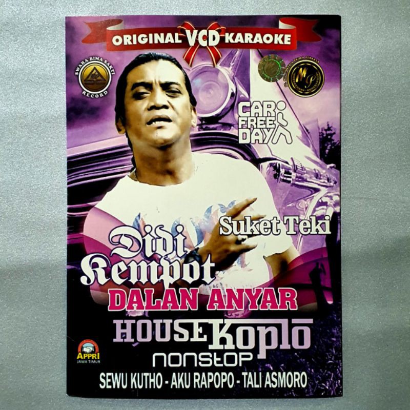 Kaset Original VCD Karoake House Koplo Lagu DIDI KEMPOT
