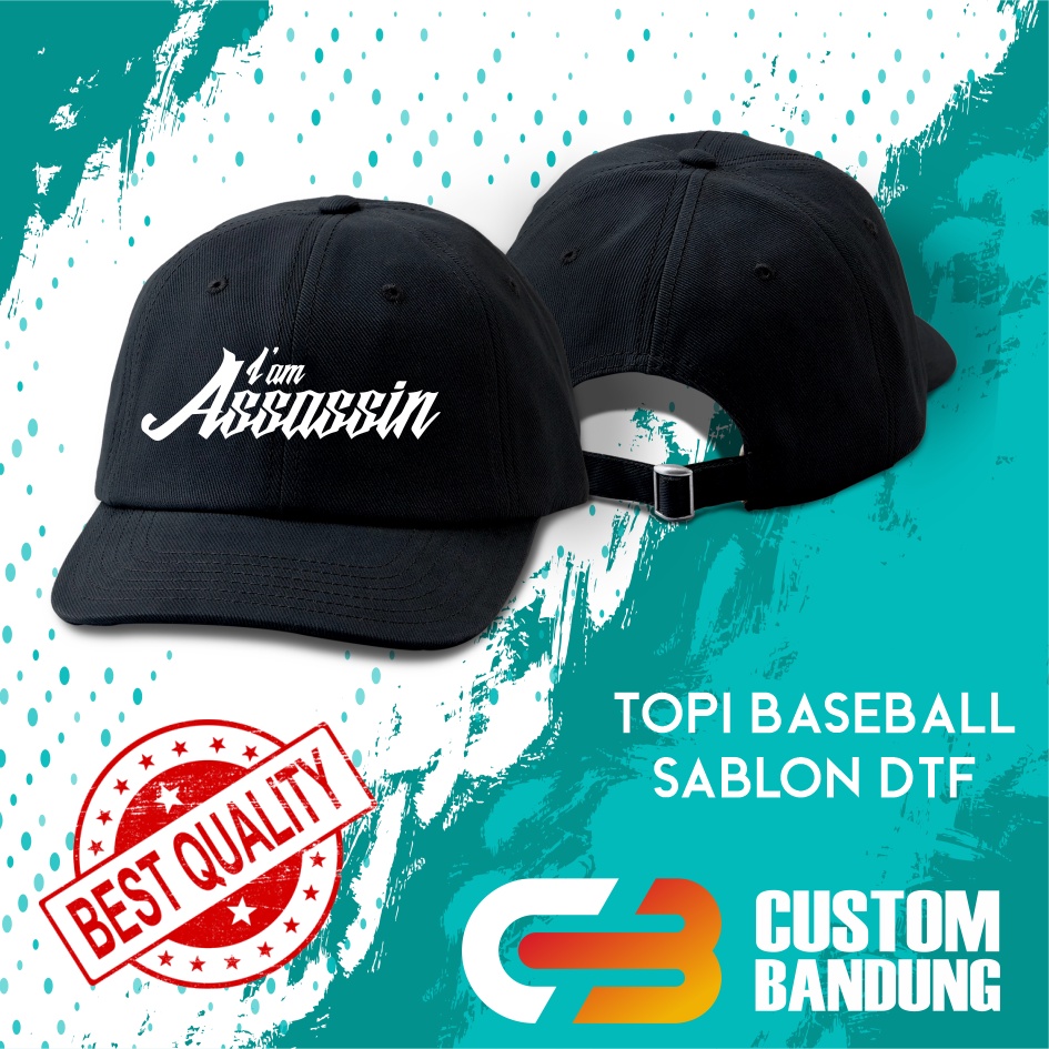 Topi Baseball MOBILE LEGEND 4 Pria Wanita Topi Cap Bisa Tulis Nama Bisa COD Original High Premium Quality