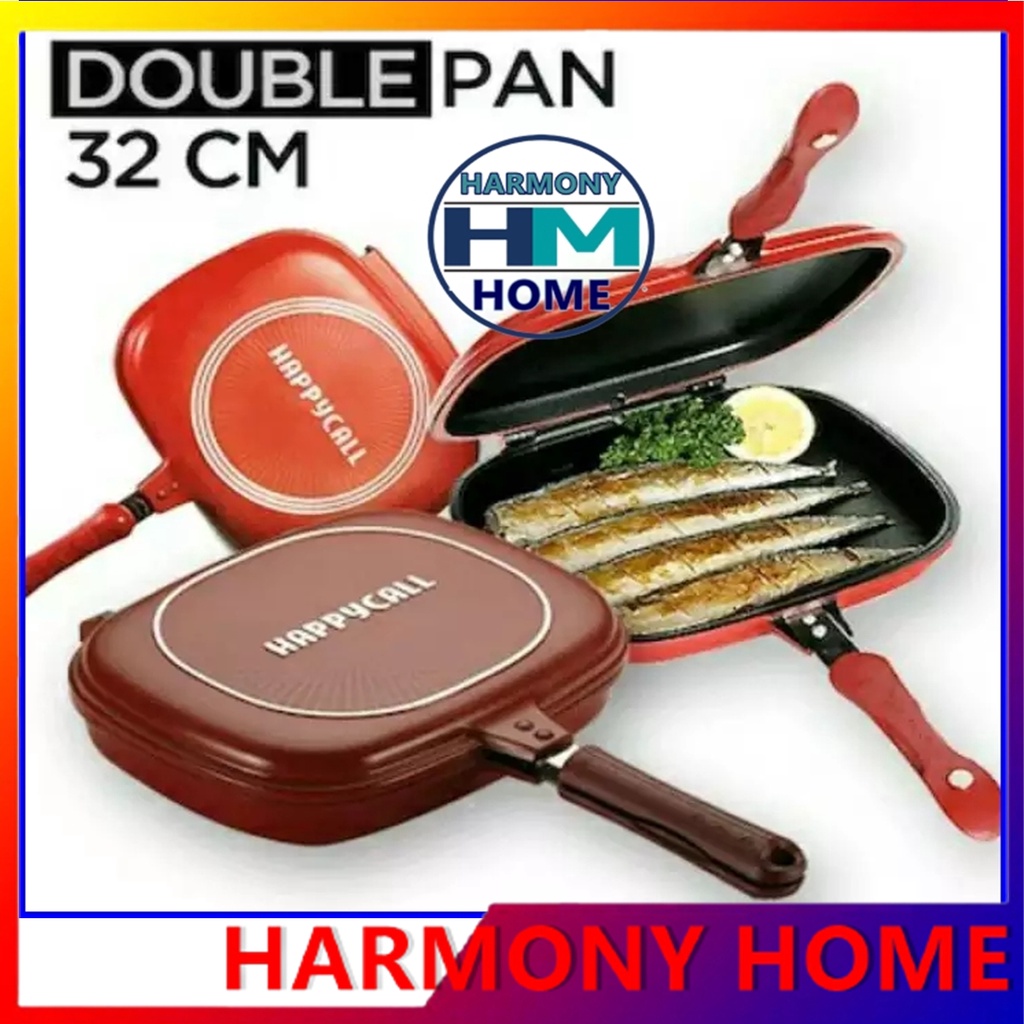 HAPPY CALL DOUBLE PAN 32cm KOREA ORIGINAL