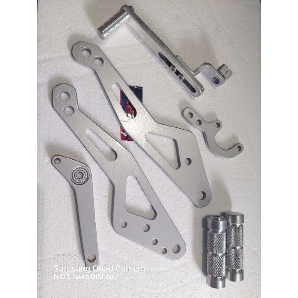 Underbone plat besi satria fu + cutikan dural