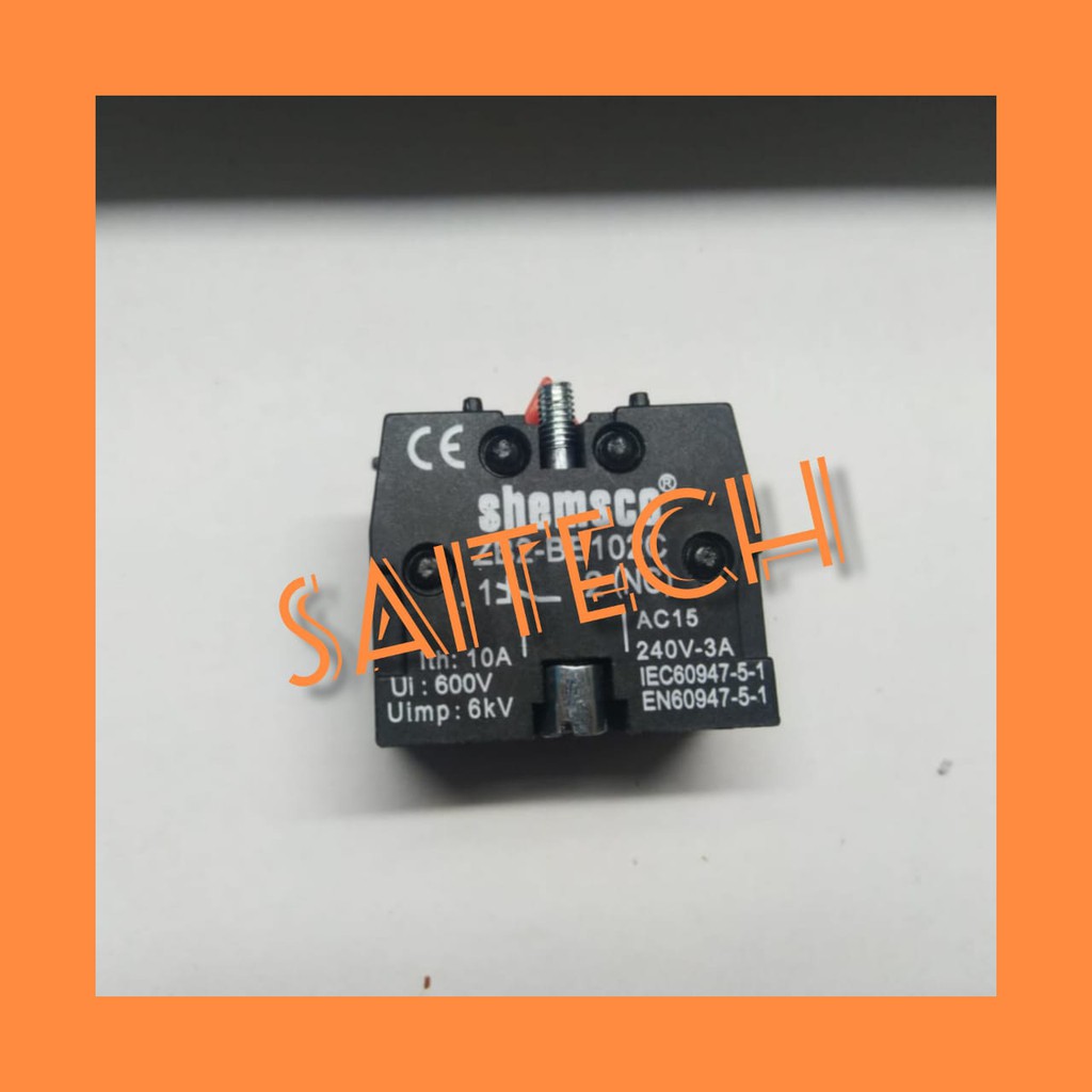 Auxiliary Contact / Kontak Block ZB2-BZ101/102 / ZB2BZ101/102 Shemsco