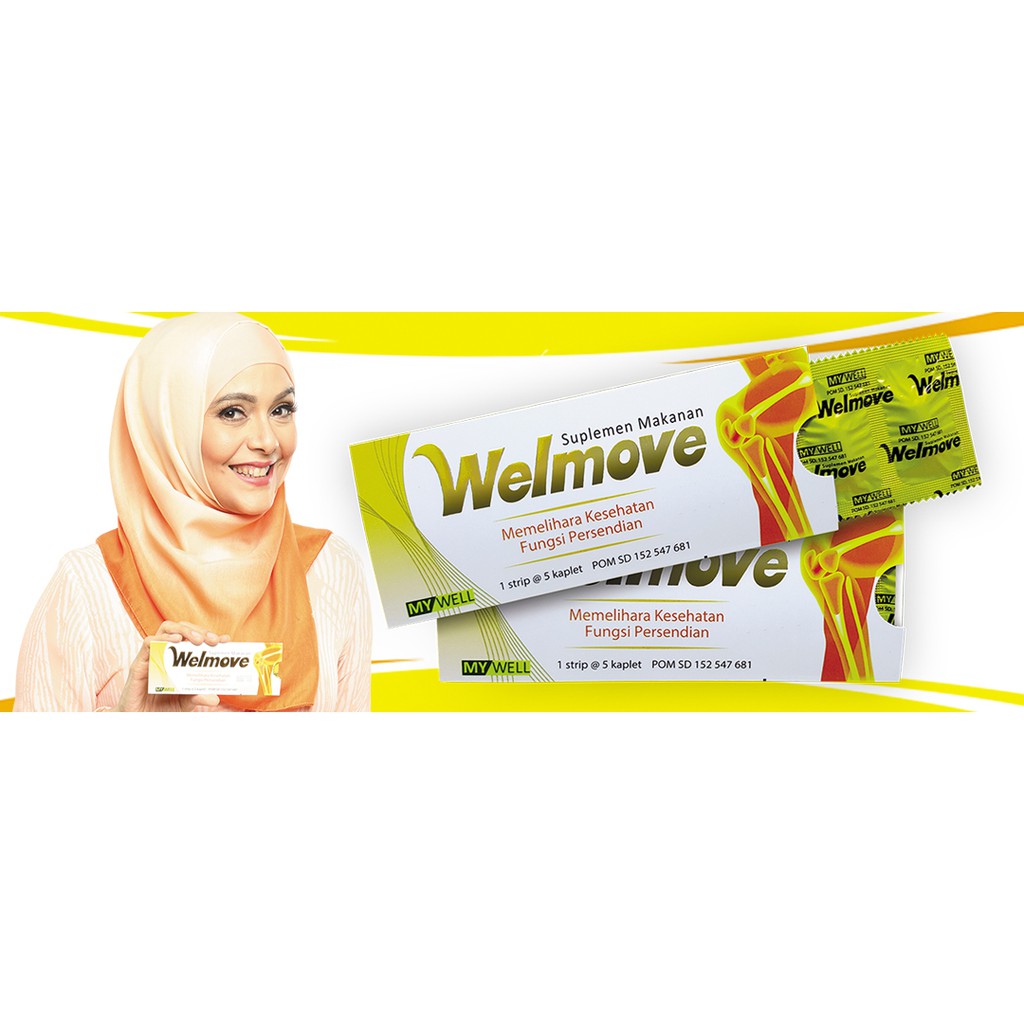 Welmove Strip - Obat Multivitamin Tulang, Sendi