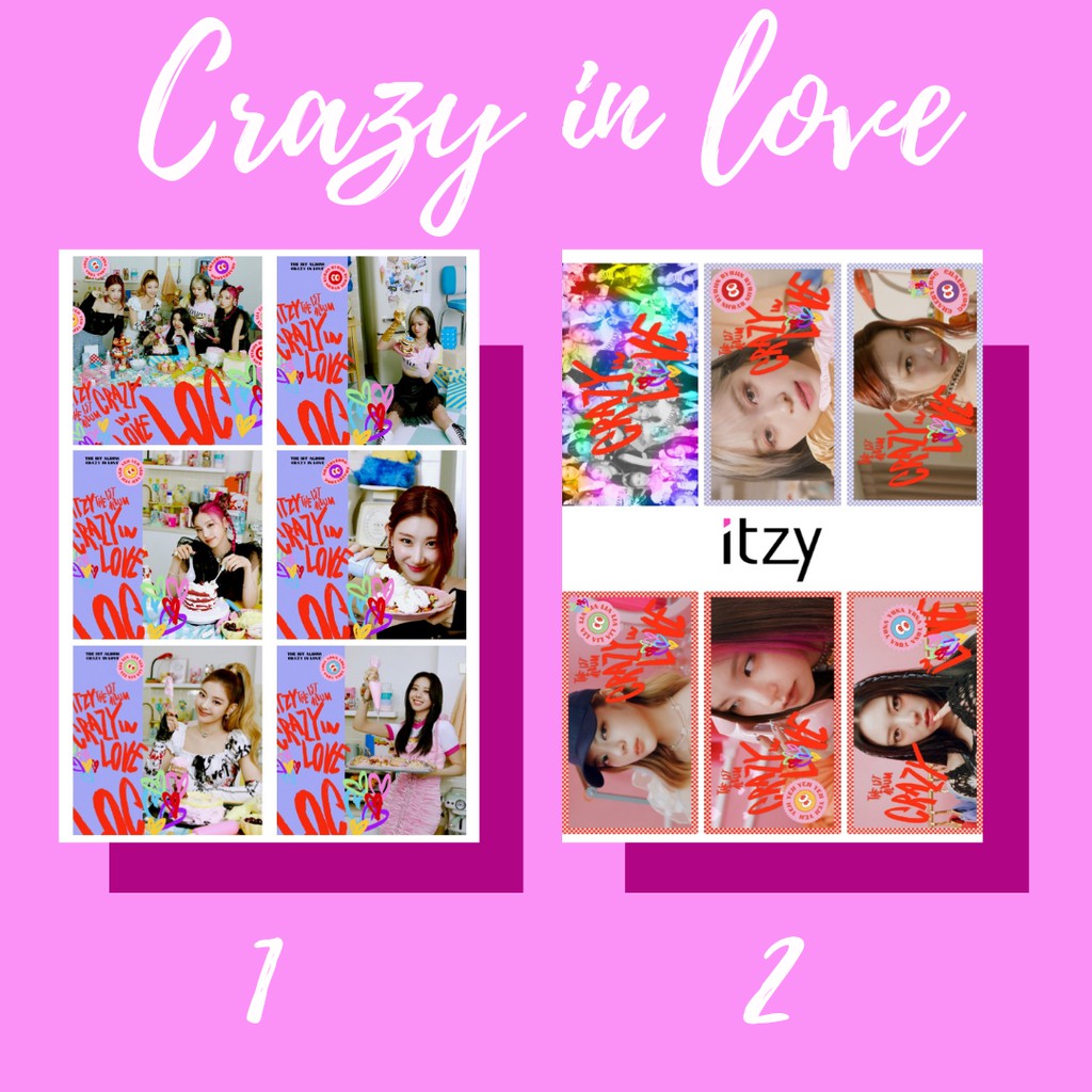 

ITZY "CRAZY IN LOVE" Sticker