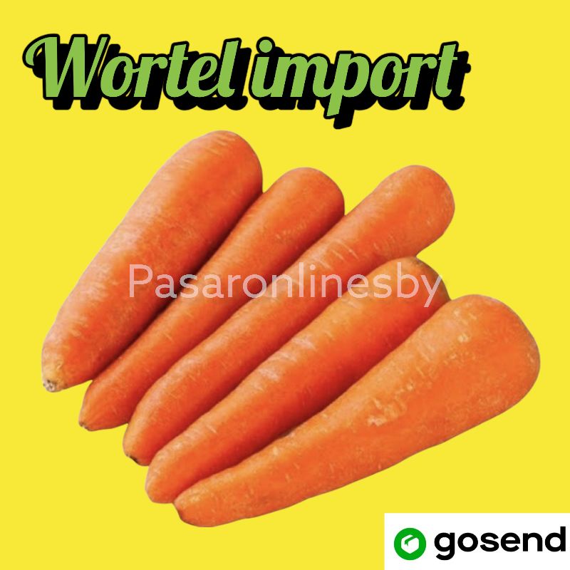 

PASAR GUBENG - Wortel Brastagi / Import