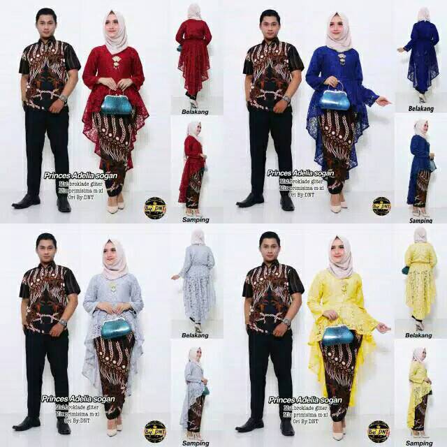 SHOPASHOP SOLO - Kebaya brukat batik couple setelan fendi gamis syari atasan brukat busana muslim