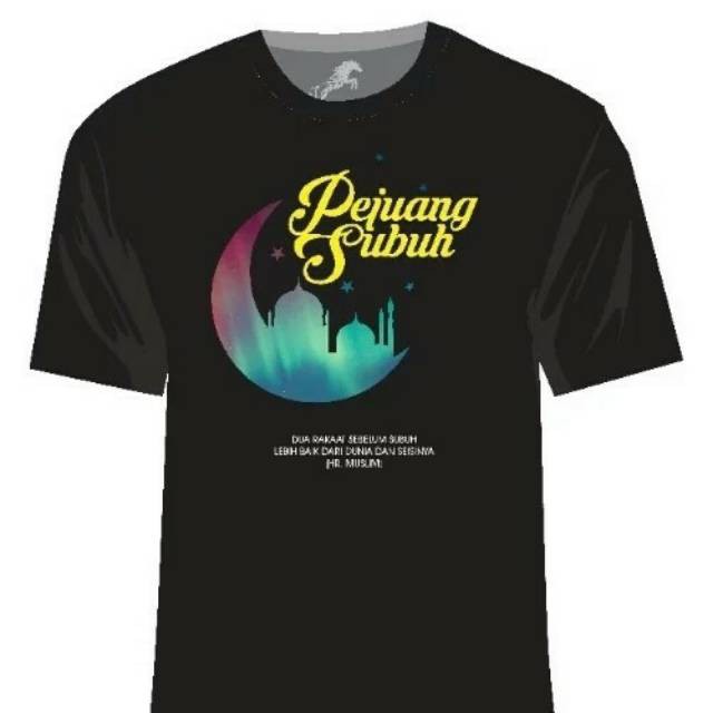 BAJU ISLAMI PRIA TAUHID DAKWAH MUSLIM PEJUANG SUBUH